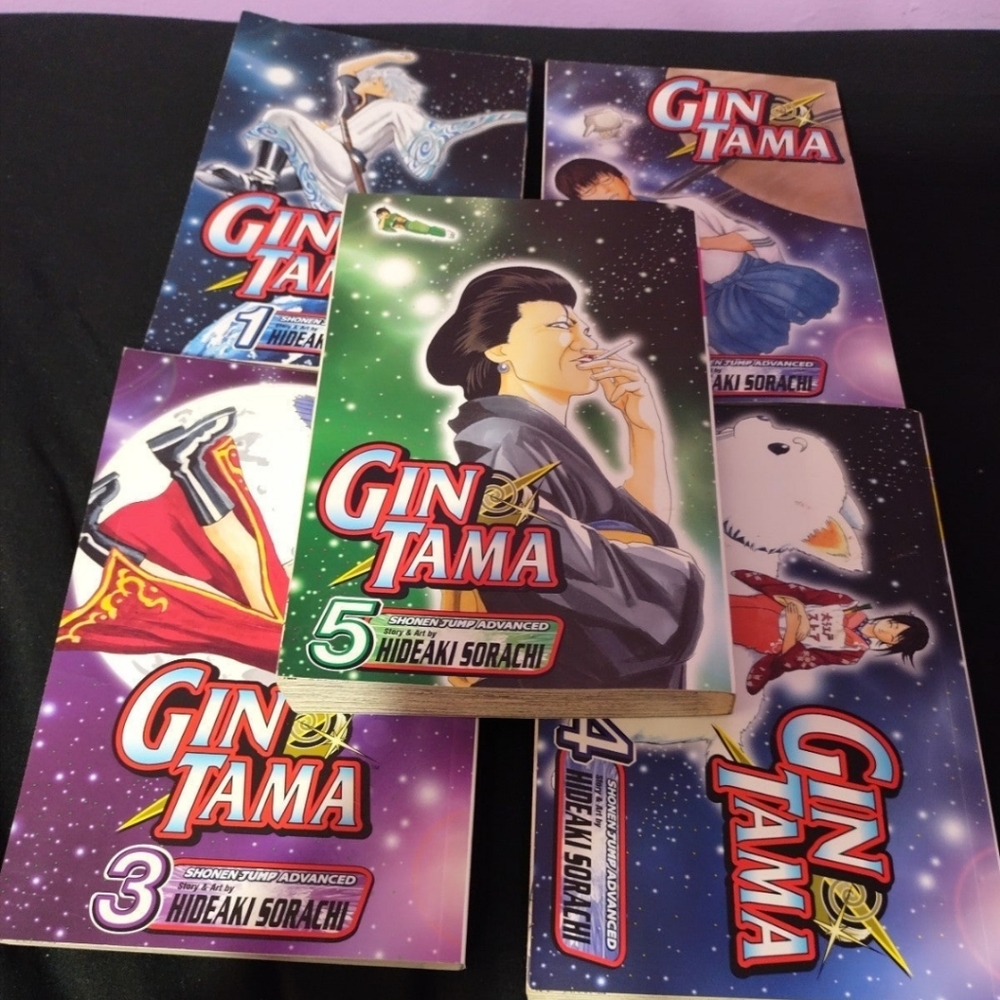 Gintama manga books